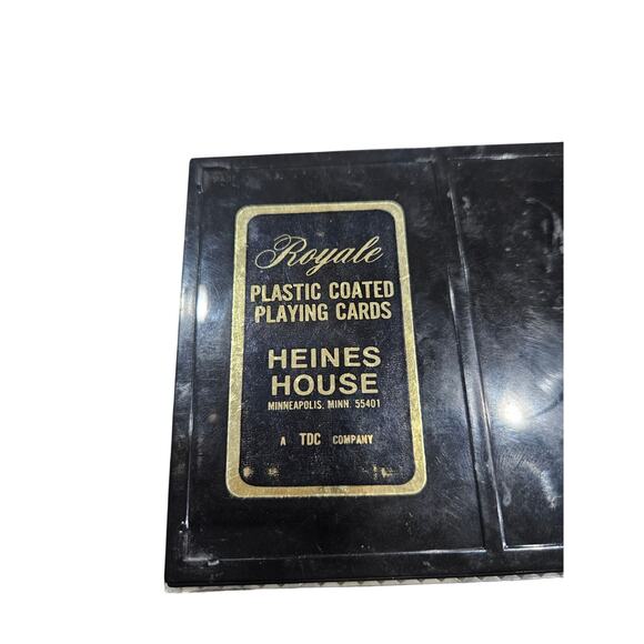 Vintage Heines Royal House Daisy Playing Cards Double Deck - Picture 2 of 3